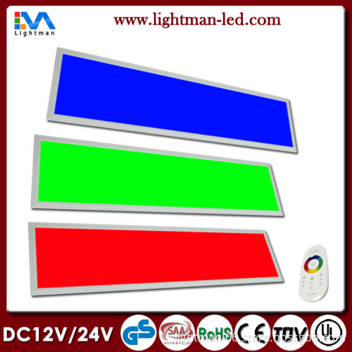 Suspended Installation Multicolor Rectangle LED Panel Light 120x30cm